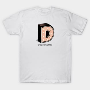 D initial T-Shirt